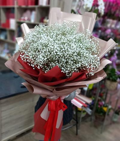 Букет цветов из: Гипсофила в Змеиногорске
