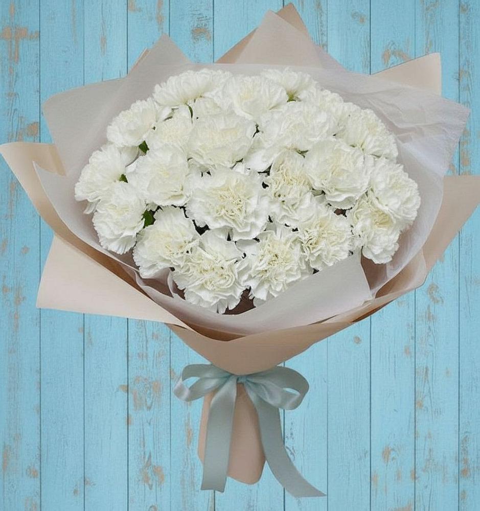 Букет цветов из: Гвоздики в Змеиногорске