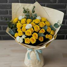 Букет цветов из:  Розы в Змеиногорске