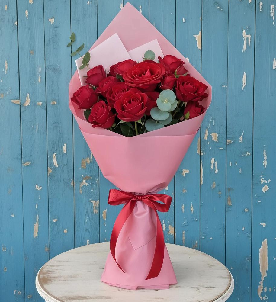 Букет цветов из: Розы в Змеиногорске