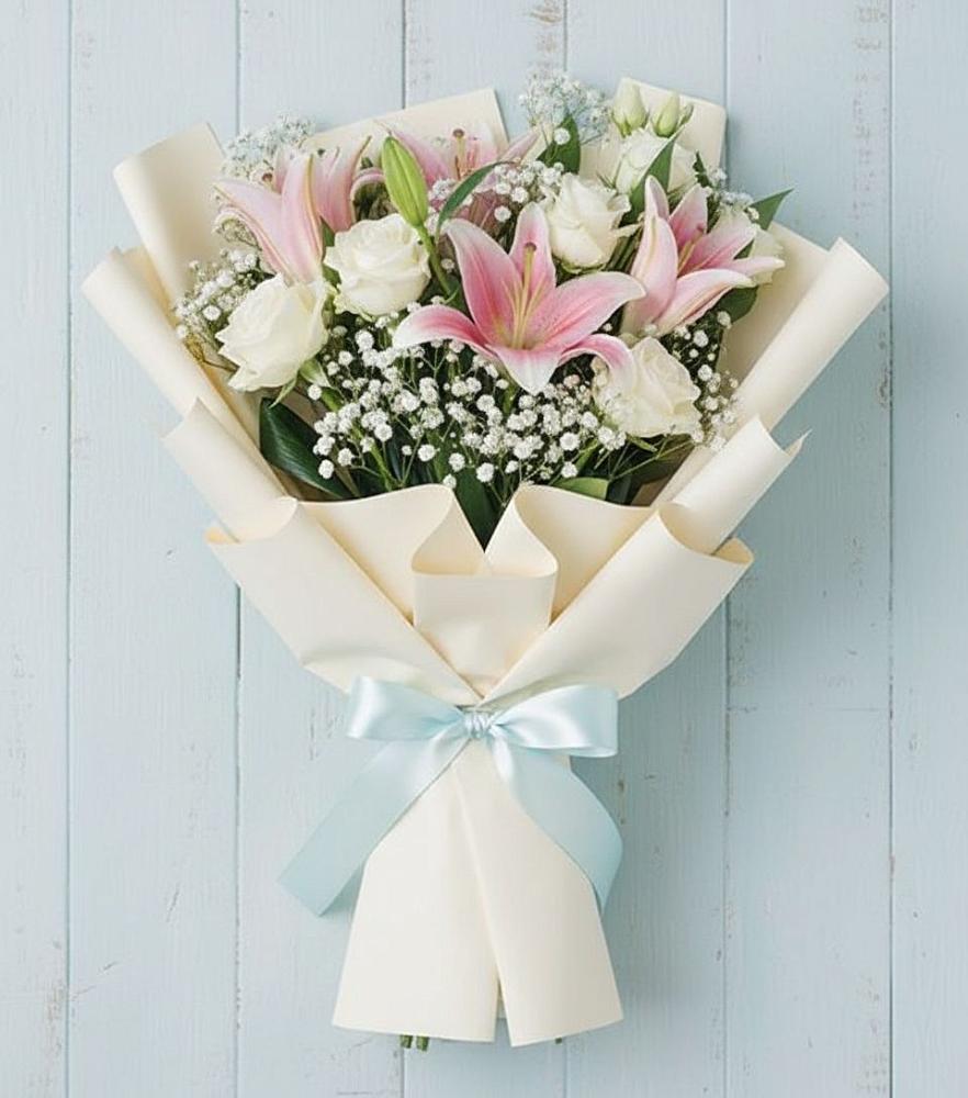 Букет цветов из: Лилии в Змеиногорске