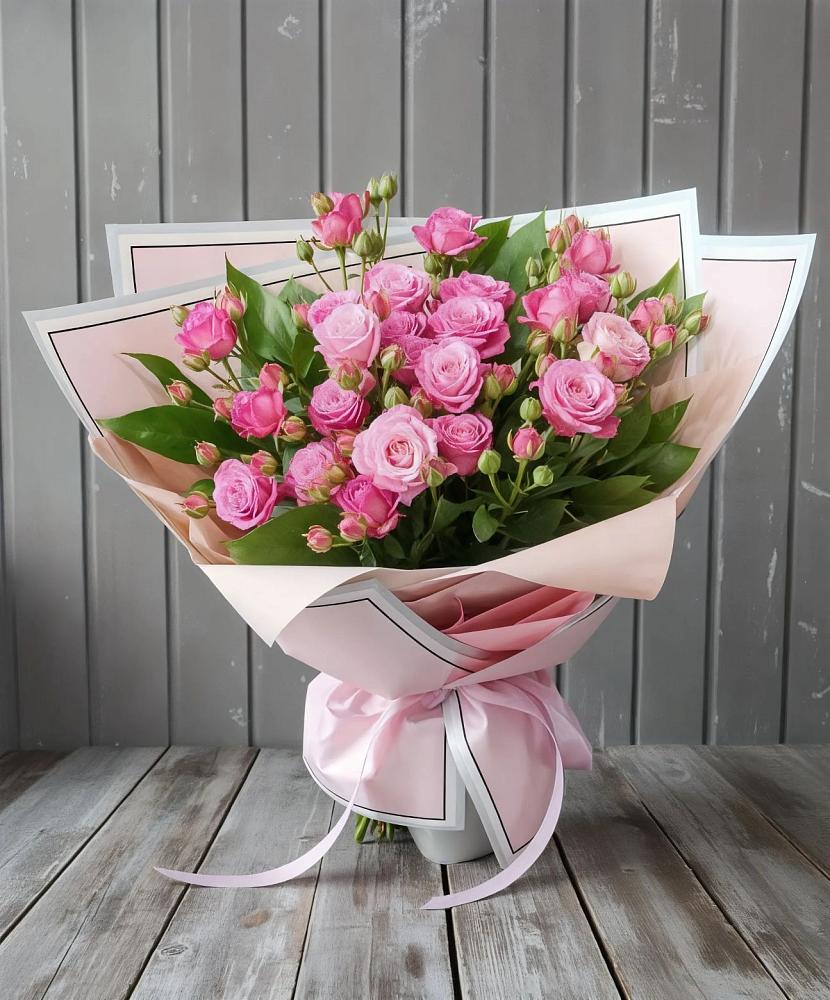 Букет Розовый кустик в Змеиногорске