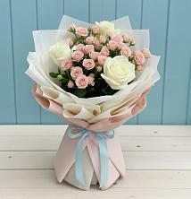 Букет цветов из:  Розы в Змеиногорске