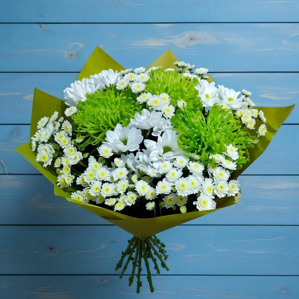 Букет цветов из: Хризантемы в Змеиногорске