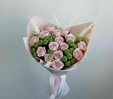 Букет цветов из:  Розы и Хризантемы в Змеиногорске