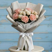 Букет цветов из:  Розы в Змеиногорске