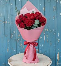 Букет цветов из:  Розы в Змеиногорске