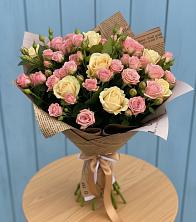 Букет цветов из:  Розы в Змеиногорске