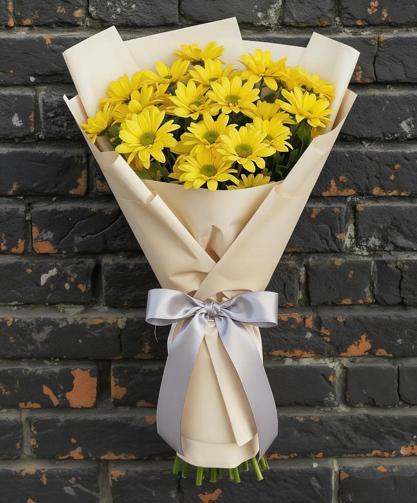 Букет цветов из: Хризантемы в Змеиногорске