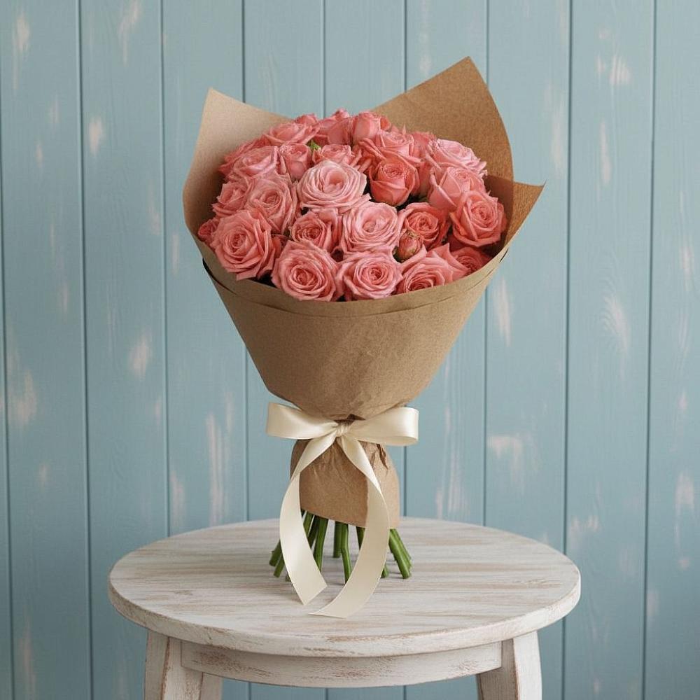 Букет цветов из: Розы в Змеиногорске