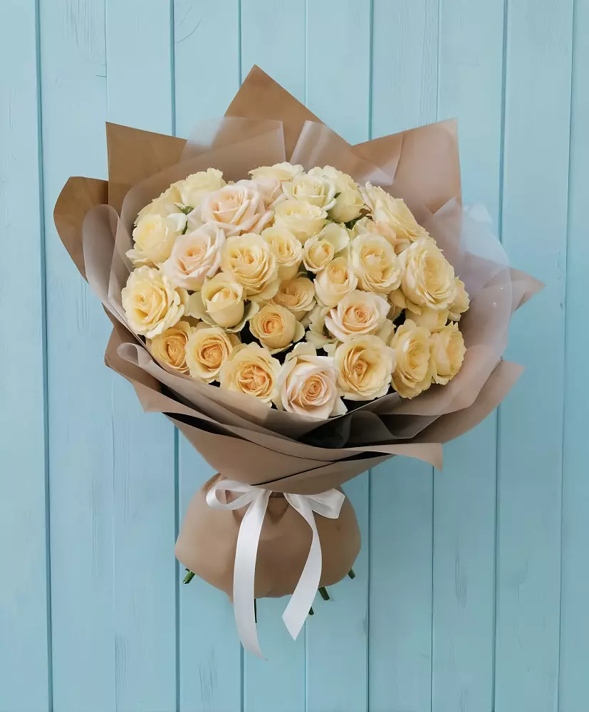 Букет Кремовое облако в Змеиногорске